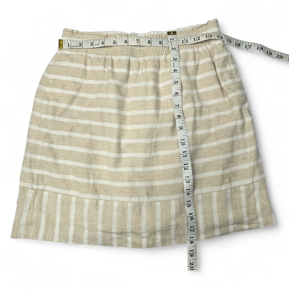 J. Crew Linen and Cotton Mini Skirt